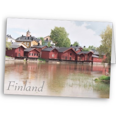 Finland Note Card